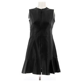 LOUIS VUITTON Vestidos T.FR 36 Cuero