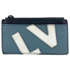 Monedero Louis Vuitton en azul y amarillo