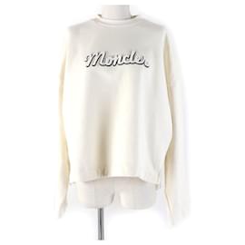 Moncler FELPA Oversized Sweatshirt Elfenbein S