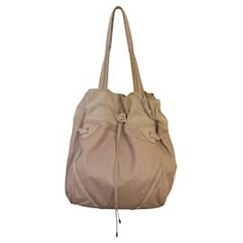 Borsa hobo See by Chloé in pelle e suede beige