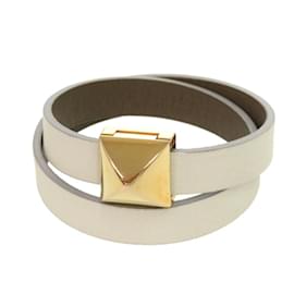 Bracelet en cuir Hermès Medor Double Tour