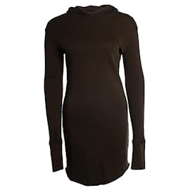 RTA, Hoodie-Kleid in Khaki