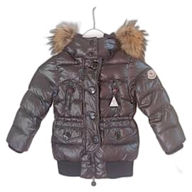 Moncler Jacke Mädchen Schwarz Blau Polyester 3 Jahre