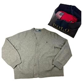Polo Ralph Lauren Gilet in cotone grigio Ralph Lauren - XL