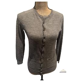 Chaleco de lana gris Dsquared2