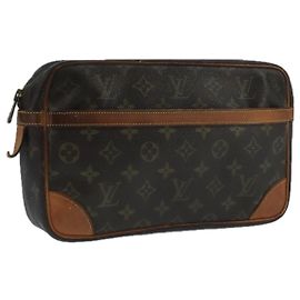 LOUIS VUITTON Clutch Compiegne 28 M51845 LV Auth bs20626