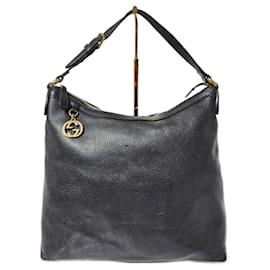 Borsa Hobo Gucci Interlocking G Nera