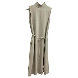 Theory Kleid Beige aus Polyester Größe 38