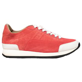 Niedrig geschnittene Sneakers mit H-Logo von Hermès