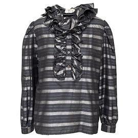 Top in seta arricciato Valentino Miss V