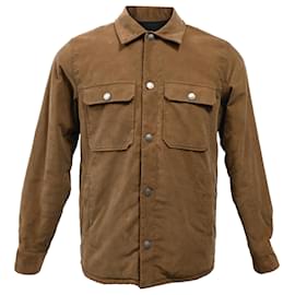 A.P.C. Alex Cord-Jacke aus braunem Baumwollstoff - Apc