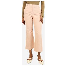 Chloé Pantalones de pana rosa brumosa - UK 6