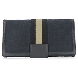 Gucci Black GG Canvas Coin Purse