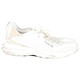 Sneakers con lacci Lanvin L-I in rete bianca