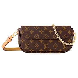 Louis Vuitton Portafoglio LV Wallet on Chain in tela monogramma Ivy