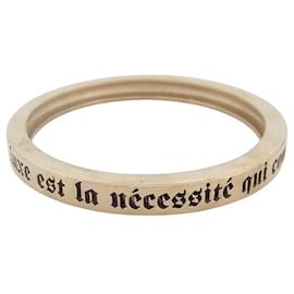BISUTERÍA CHANEL COCO JONC EL LUJO ES UNA NECESIDAD PULSERA DORADA - Chanel