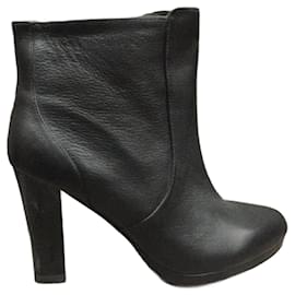 Stivaletti Mi-Mai in pelle nera - Autre Marque