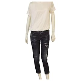 Dsquared2 Icon Jeanshose slim schwarz grau