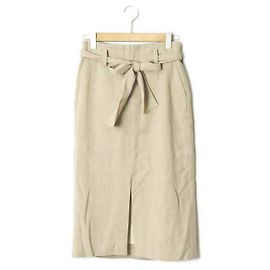 Autre Marque Falda 6 ROKU BEAUTY&YOUTH UNITED ARROWS de mezcla de lino