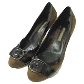 PELLICO Wildleder-Absatzpumps Braun/Schwarz - Autre Marque