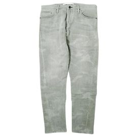 Autre Marque JEANS LONGSNOUT TWIST aus Baumwolle Nylon Polyurethan Rindsleder