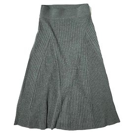 Falda de lana merino acanalada Polo Ralph Lauren