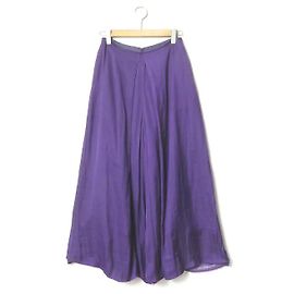 Autre Marque RBS Ray BEAMS Satin Flare Wide Pants