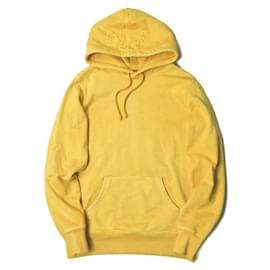 Sudadera con capucha Supreme Overdyed S Amarillo