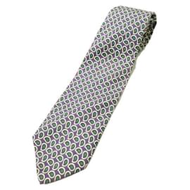Cravatta in seta paisley Ralph Lauren viola - Autre Marque