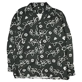 Autre Marque MOJITO × BEAMS PLUS CAMISAS ABSINTIO HAWAI Camisa de Algodón de Manga Larga Edición Limitada