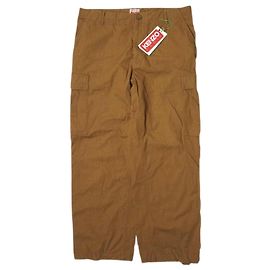 Autre Marque KENZO NIGO Blumenknopf Cargo-Hosen braun