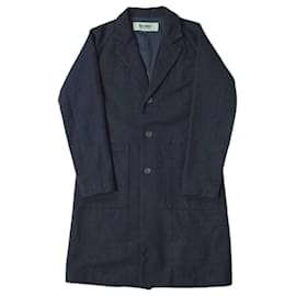 Abrigo Chester de lana Navy BASISBROEK VILTON - Autre Marque