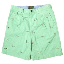 Autre Marque J.CREW × BEAMS PLUS Embroidery 2 Pleats Cotton Shorts Limited