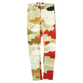 Pantaloni skinny grafici SKIN 5 W POPPY di Acne Studios