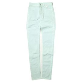 Autre Marque Pantaloni skinny con stampa incrociata Maison Margiela S32LA0086
