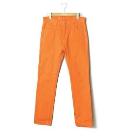Autre Marque Pantalones de mezclilla skinny naranja NEON SIGN