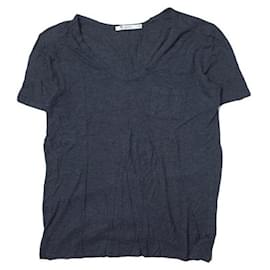 Camiseta de rayón con cuello en U y bolsillo T by ALEXANDER WANG