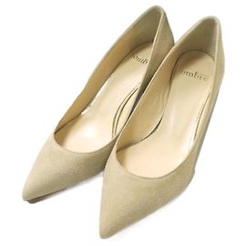 Autre Marque Décolleté in suede beige Ombre di Peridopal