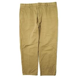 Pantalones de algodón de corte tapered Jil Sander