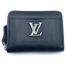 Portafoglio Zippy Lockme Louis Vuitton Nero