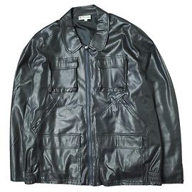 Autre Marque Rajabrooke Kunstlederjacke L Navy