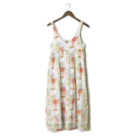 Autre Marque VESTIDO DE ALGODÓN CON ESTAMPADO DE AMOR FAMILIAR ODILE