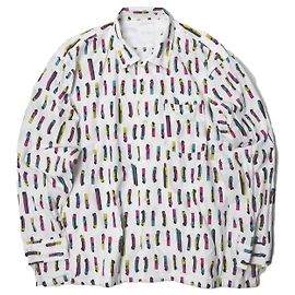 Autre Marque SSZ 21SS Tabakshirt M Weißer Druck