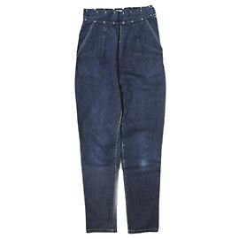 Autre Marque CALÇAS DE DENIM ALTO DA CINTURA TOGA PULLA COM ESTAMPAS Calças de denim de algodão