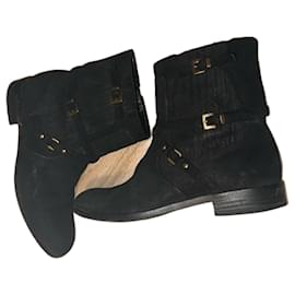 Botines Dior de piel negra