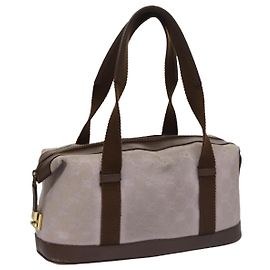 Borsa a mano in tela GG Gucci viola 92734 Auth yk16279