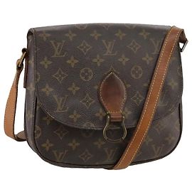 LOUIS VUITTON Monogram Saint Cloud GM Borsa a Spalla M51242 LV Auth mr855