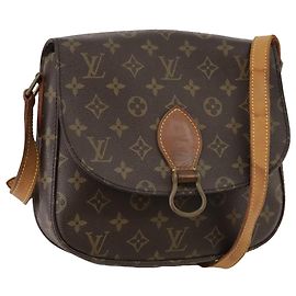 LOUIS VUITTON Monogram Saint Cloud GM Borsa a Spalla M51242 LV Auth mr851