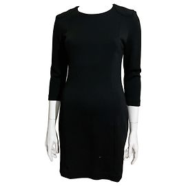 Joseph Vestido de lana negro lápiz Emma Milano