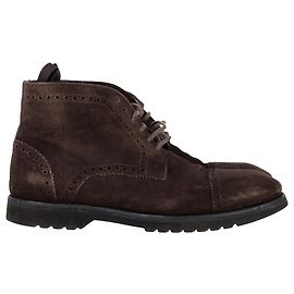 Stivali Chukka con taglio laser Tom Ford in suede marrone